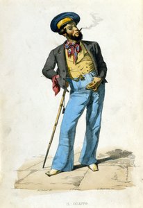 Il guappo door F. Palizzi naar 