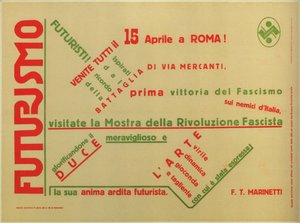 Futurisme, 1932 door Filippo Tommaso Emilio Marinetti