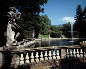 Fontein in het park