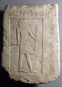 Grafstèle van de boogschutter Semin, ca. 2120-2051 v.Chr. door First Intermediate Period Egyptian