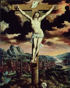 Christus aan het kruis door Flemish