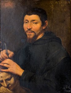 Een geestelijke die de trepanoperatie uitvoert door Flemish School