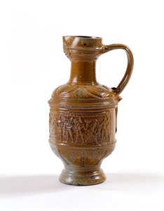 Bierkruik, gemaakt in Raeren, België, ca. 1580-1600