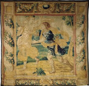 Brusselse mythologische wandtapijt, midden 17e eeuw