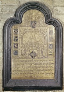 Epitaaf van Francois van Wychhuus, eind zestiende eeuw
