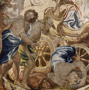 Apotheose van de Eucharistie. Triomf van de Kerk door Flemish School