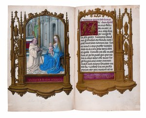 Folios uit het Rothschild Getijdenboek, Gent of Brugge, ca. 1505