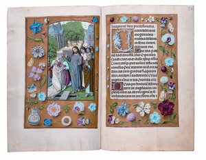 Folios uit het Rothschild Getijdenboek, Gent of Brugge