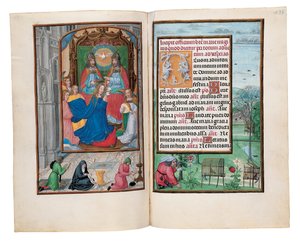 Folios uit het Rothschild Getijdenboek, Gent of Brugge, ca. 1505