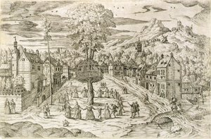 Meidag ceremonie door Flemish School