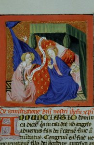 Pagina uit de Legenda Aurea, Brugge, ca. 1400-10