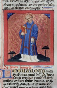 Pagina uit de Legenda Aurea, Brugge, ca. 1400-10