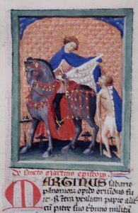Pagina uit de Legenda Aurea, Brugge, ca. 1400-10