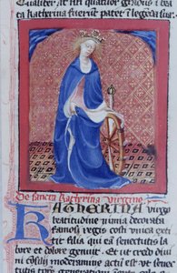 Pagina uit de Legenda Aurea, Brugge, ca. 1400-10