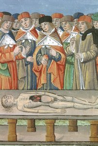Dissectie, uit De Medina Fen I. II, door Avicenna (980-1037) door Flemish School