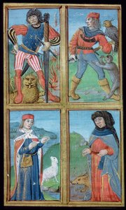 Ridders en Edellieden, uit De Medina Fen I. II, door Avicenna (980-1037) door Flemish School