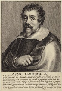 Portret van Adam Elsheimer door Flemish School