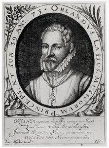Portret van Roland de Lassus (1532-94)