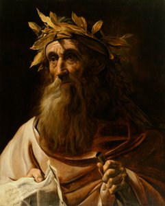 Portret van de dichter Homerus, 1639