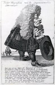 Rector Magnificus, 1668 door Flemish School