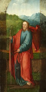 Sint Andreas en Donor, Sint Jacobus [2 panelen]