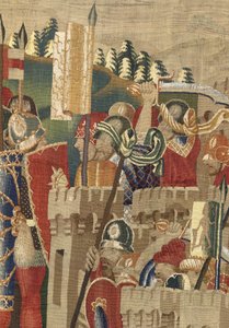 Wandtapijt met de veroveringen van koning Alfonso V van Portugal
