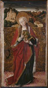 Drieluik, St. Maria Magdalena, rechter paneel door Flemish School