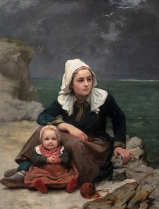 Le Grain (De Squall), c.1871-81 door Félicie (1831 88) Schneider