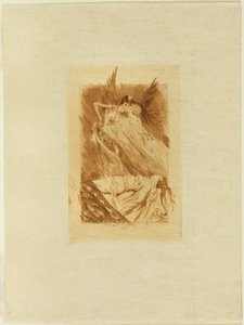 Frontispice voor Les baisers morts door Félicien Rops