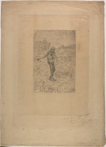 Uitnodiging voor een concert door Félicien Rops
