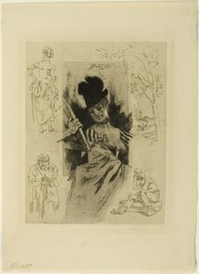 Volwassenheid door Félicien Rops