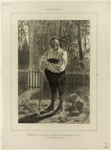 Portret van Monsieur Dubois, pastoor van St. Pierre... door Félicien Rops