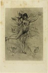 Het druivenblad door Félicien Rops