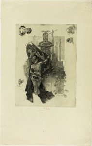 De bescheidenheid van Sodom door Félicien Rops