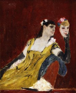 Vrouw met een Masker, ca. 1888