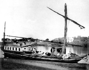 Boot op de Nijl, Egypte