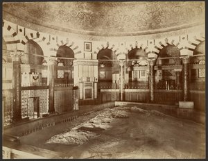 Interieur, Rotskoepel, Jeruzalem