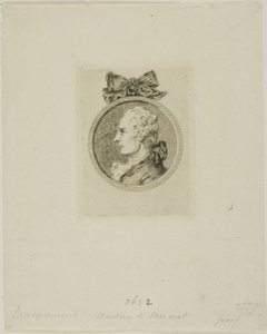 André de Nerciat door Félix Henri Bracquemond