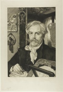 Portret van Edmond de Goncourt
