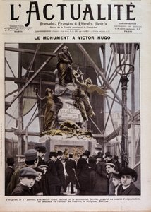 Inhuldiging van het monument voor Victor Hugo door Barrias, Parijs, 17 januari door Félix Joseph Barrias