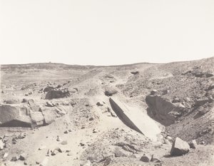 Assouan Syène, Granietgroeven - Oud extractiesysteem, 1851-52, gedrukt 1853-54