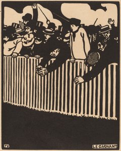 Le Gagnant door Félix Valloton