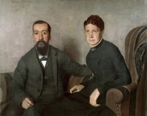 Portret van de ouders van de kunstenaar door Félix Vallotton