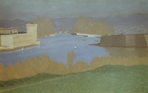 De haven van Marseille door Félix Vallotton