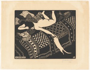 La paresse door Félix Vallotton