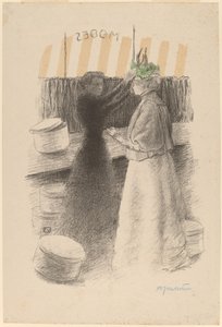 De Groene Hoed door Félix Vallotton