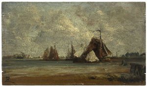 Visserssloepen, ca. 1852
