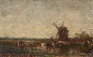 Holland, de molen, ca. 1853