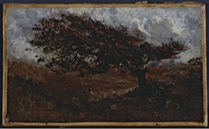 De windvlaag, tussen 1850 en 1860 door Félix Ziem