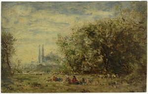 Het zoete water van Azië, nabij Constantinopel, tussen 1880 en 1890